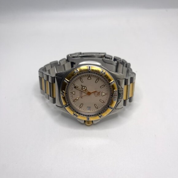Preowned TAG Heuer WF1120-0 Professional 200M Men’s Two-Tone Watch - Picture 5 of 8